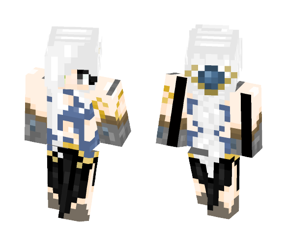 Lunar Witch ~ Anthonny - Female Minecraft Skins - image 1