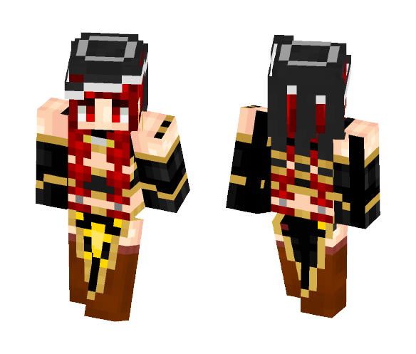 Download Free Eileen Of 12 Spriggan Skin for Minecraft image 1 Eileen Of 12 Spriggan - Female Minecraft Skins - image 1