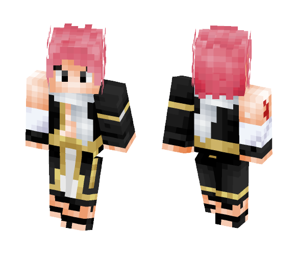 Natsu Dragneel Alvarez Arc - Male Minecraft Skins - image 1