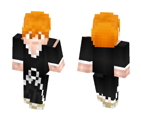 Ichigo Bankai - Male Minecraft Skins - image 1