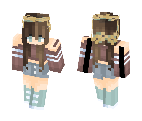 im not dead - Female Minecraft Skins - image 1