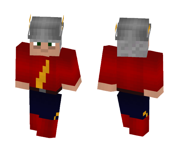 Jay Garrick flash (comics) - Male Minecraft Skins - image 1