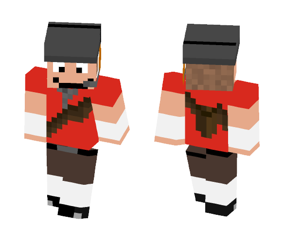 TF2 riskosk scout - Male Minecraft Skins - image 1