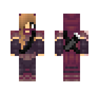 Bounty Hunter (3 pixel skin) - Female Minecraft Skins - image 2