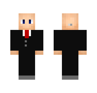 Agent 47 [Closed Coad] (Hitman) - Male Minecraft Skins - image 2