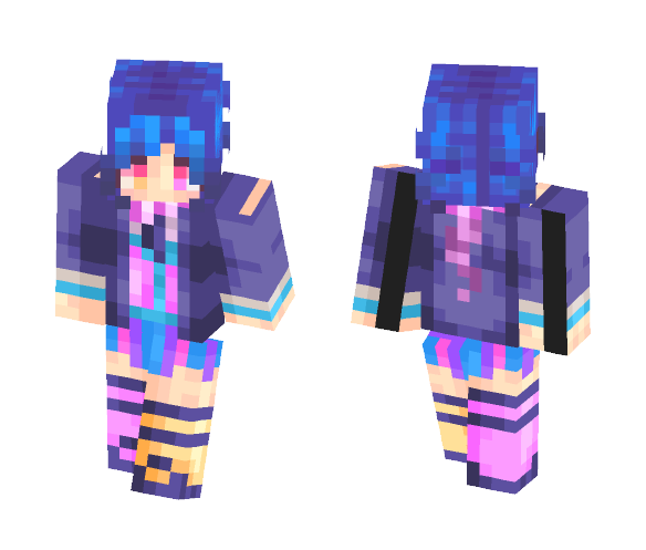 Purblu - Female Minecraft Skins - image 1