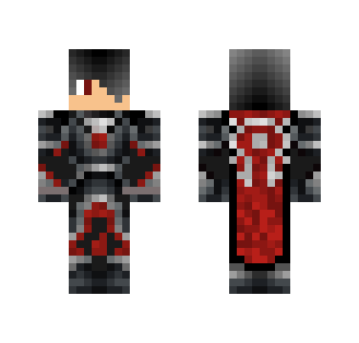 Crimson Knight - Male Minecraft Skins - image 2