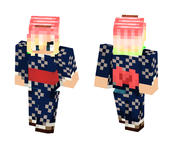 Kelly Painter Soulfang (Kimono) - Female Minecraft Skins - image 1