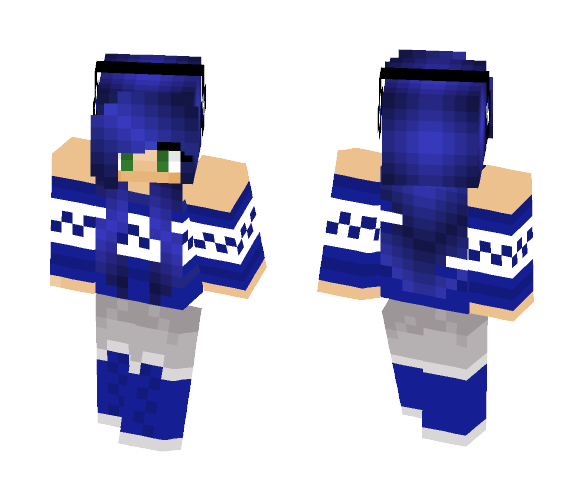 Aya (Winter Coat) - Female Minecraft Skins - image 1