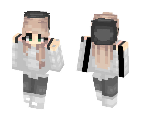 Grey Day Today - Female Minecraft Skins - image 1