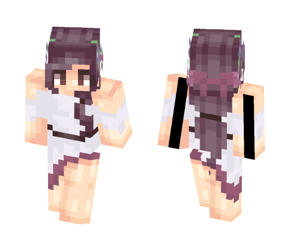 Download Free Flower Angel // 300 subs O0O Skin for Minecraft image 1 Flower Angel // 300 subs O0O - Female Minecraft Skins - image 1