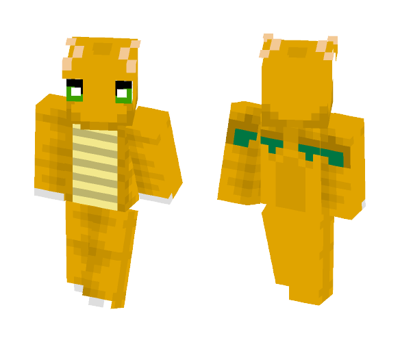 #149 - Dragonite - Interchangeable Minecraft Skins - image 1