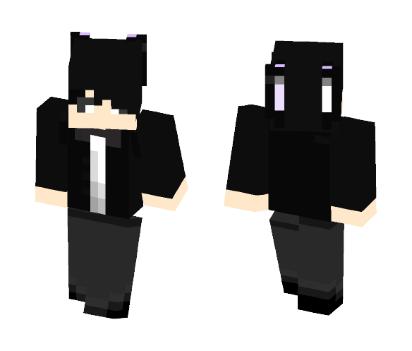 Human Shadow Bonnie (Female) - Female Minecraft Skins - image 1