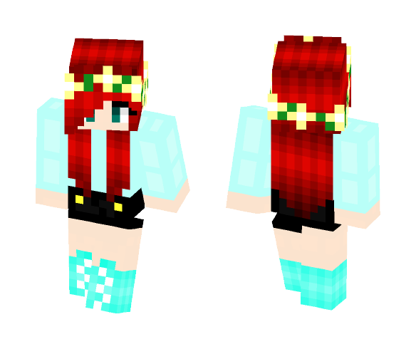 Flower crown - Flower Crown Minecraft Skins - image 1