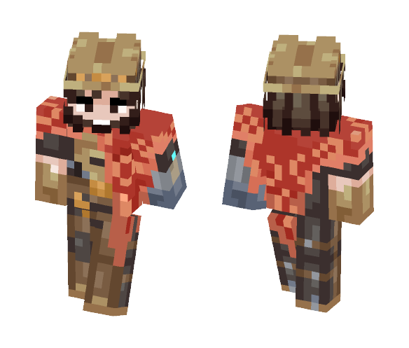 im yer huckleberry | Jesse McCree - Male Minecraft Skins - image 1
