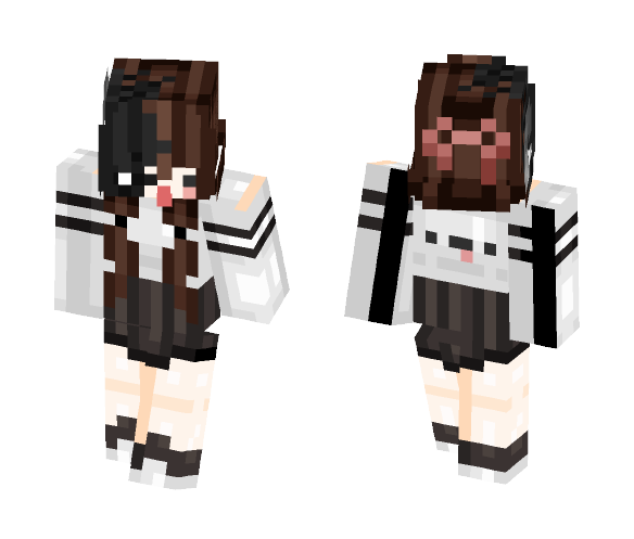 Virus infected demon - Female Minecraft Skins - image 1