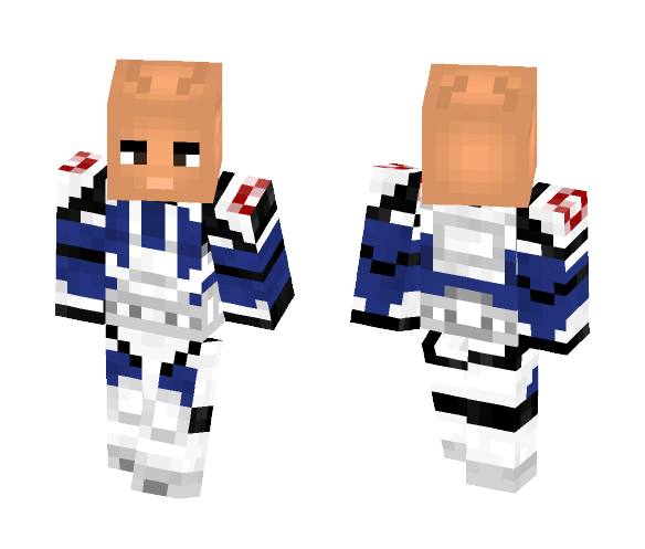 Kix without helmet - Male Minecraft Skins - image 1