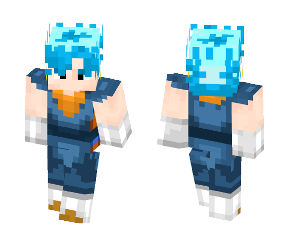 Vegeto ssjBlue [Dragon Ball Super] - Male Minecraft Skins - image 1