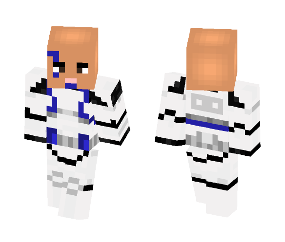 Hardcase without helmet - Comics Minecraft Skins - image 1