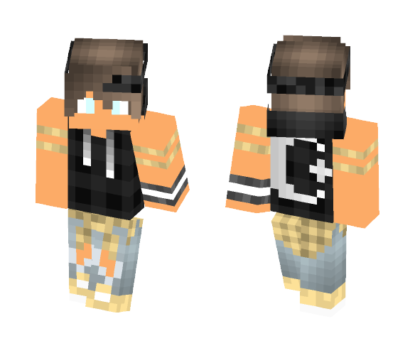 Booom Idk XD PvP - Male Minecraft Skins - image 1