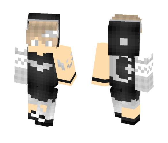 Black Edit - Male Minecraft Skins - image 1