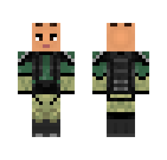 Commander Gree without helmet - Male Minecraft Skins - image 2
