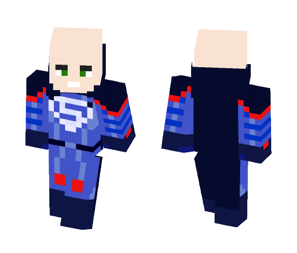Superman (Lex) (Dc) - Comics Minecraft Skins - image 1