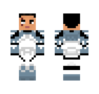 Commander Wolffe without helmet - Male Minecraft Skins - image 2