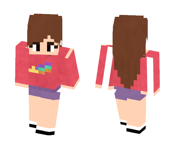 Mabel - Gravity Falls - Female Minecraft Skins - image 1
