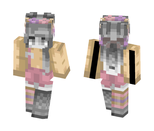 burst of colour - Female Minecraft Skins - image 1