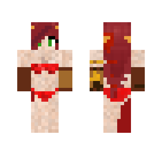Pyrrha Bikini - Female Minecraft Skins - image 2