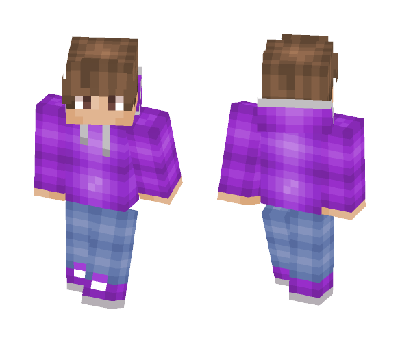Hoodie Boy - Boy Minecraft Skins - image 1
