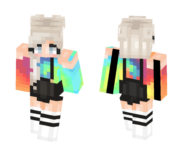 ~Tie dye~ - Female Minecraft Skins - image 1
