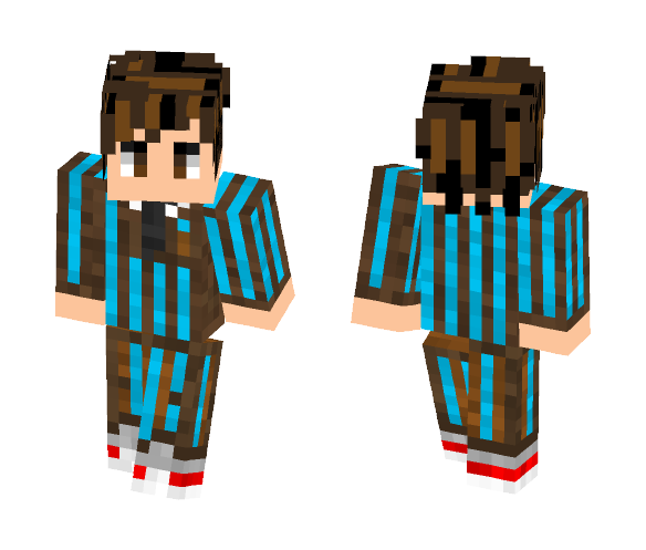 Tenth Doctor -Brown suit - Male Minecraft Skins - image 1