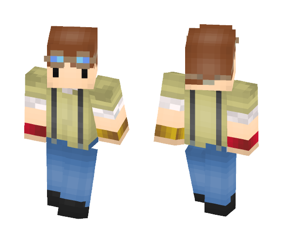 CreeperBom Engineer - Male Minecraft Skins - image 1