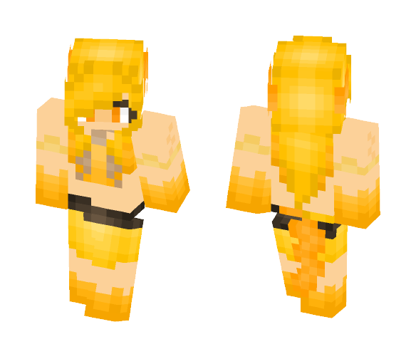 ϟ Thunder Dragoness ϟ - Female Minecraft Skins - image 1