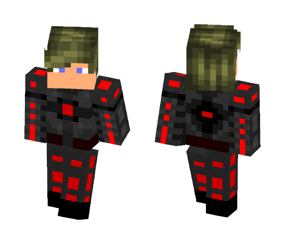 Cyborg dude - Male Minecraft Skins - image 1