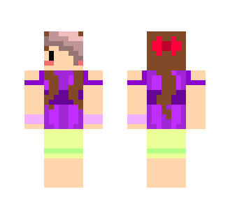 Negative Girl - Girl Minecraft Skins - image 2