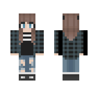 Deer Flannel Girl