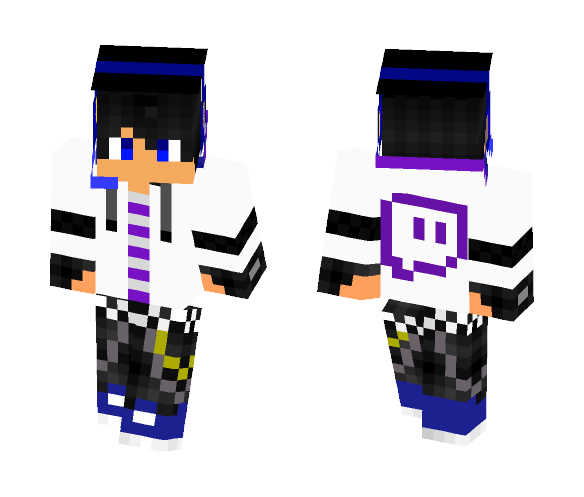 twitch streamer - Male Minecraft Skins - image 1