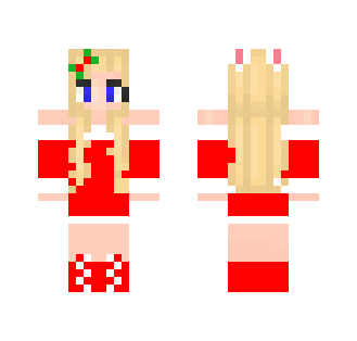 Cute Christmas Bunny Skin (2/3) - Christmas Minecraft Skins - image 2