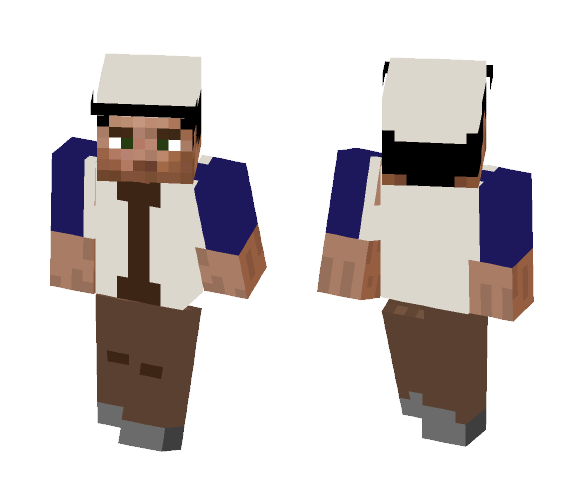 [TWD] Glenn TV - Male Minecraft Skins - image 1