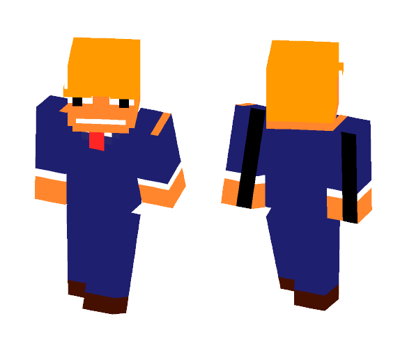 Donald John Trump (President) - Male Minecraft Skins - image 1