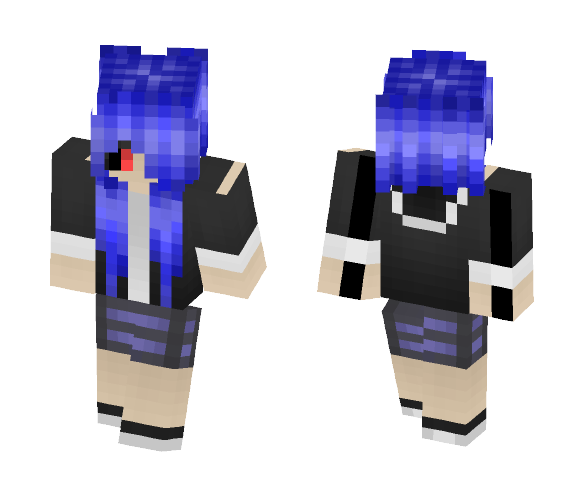 Ghoul girl - Girl Minecraft Skins - image 1