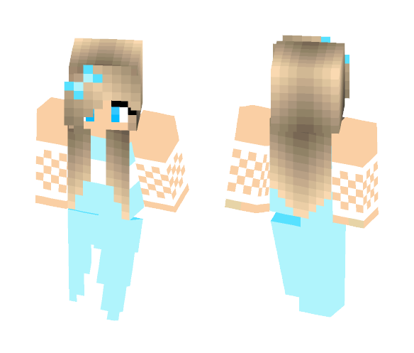 Cute Prom Girl - Cute Girls Minecraft Skins - image 1