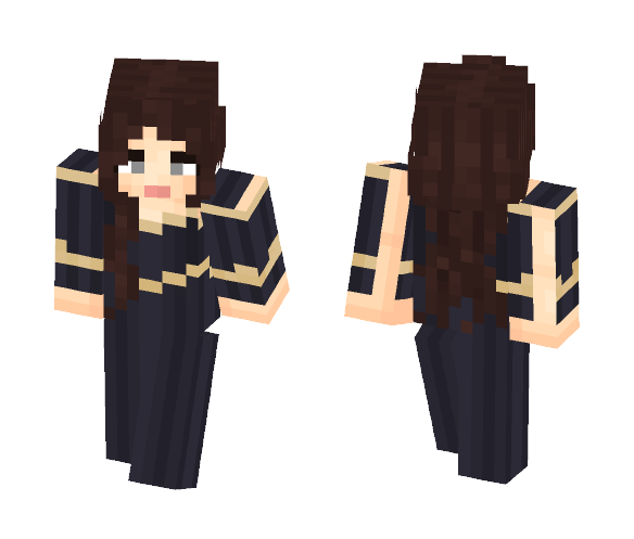 [LOTC] Anna Sophia [Black Version] - Female Minecraft Skins - image 1