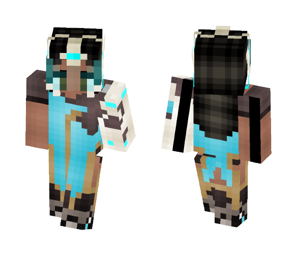 Symmetra - Overwatch - Female Minecraft Skins - image 1