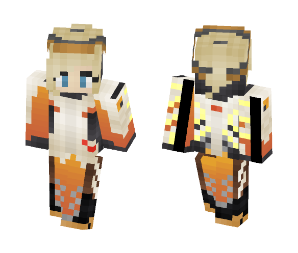Mercy - Overwatch - Female Minecraft Skins - image 1