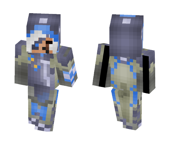 Ana - Overwatch - Female Minecraft Skins - image 1