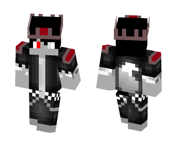 Half blind war werewolf - Male Minecraft Skins - image 1